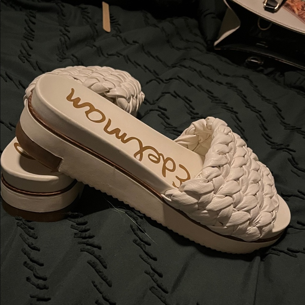 Sam Edelman Ainslie Braided Slide Sandals - Picture 4 of 5
